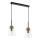 Jupiter 1541 - DM 2 TR - Hängande lampa DOMINO 2xE27/60W