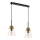 Jupiter 1543 - DM 2 BU - Hängande lampa DOMINO 2xE27/60W