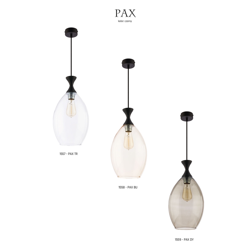 Jupiter 1558 - PAX BU - Hängande lampa PAX E27/60W