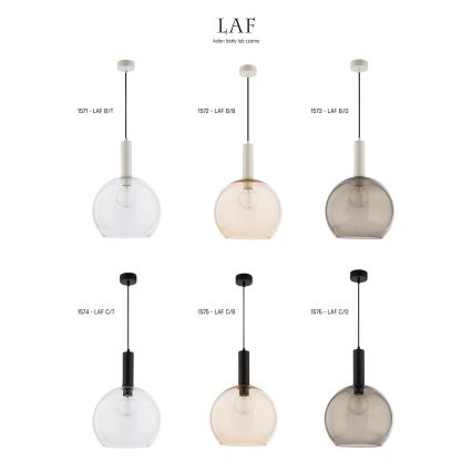 Jupiter 1574 - LAF C/T - Hängande lampa LAF E27/60W