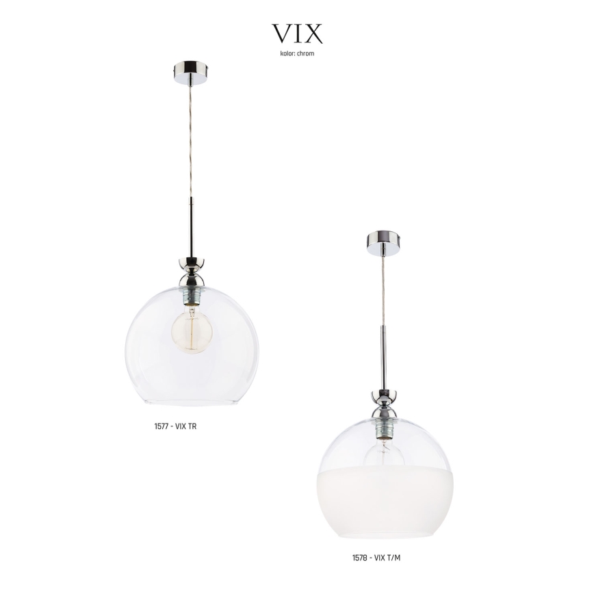 Jupiter 1577 - VIX TR - Hängande lampa VIX E27/60W