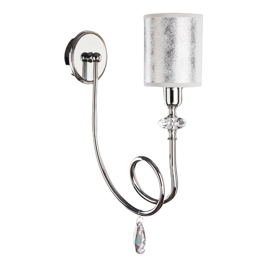 Jupiter 1597 - DE K1 CH - Kristall Vägglampa DOLPHINA E14/40W