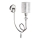 Jupiter 1597 - DE K1 CH - Kristall Vägglampa DOLPHINA E14/40W