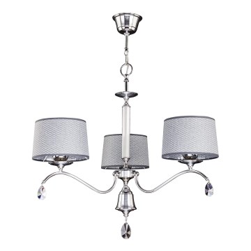 Jupiter 1603 - EG 3 CH - Kristallkrona EGIDA 3xE27/60W