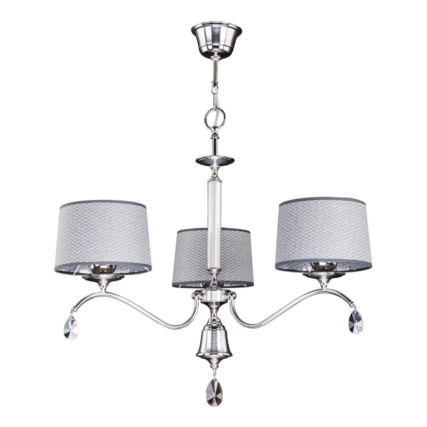 Jupiter 1603 - EG 3 CH - Kristallkrona EGIDA 3xE27/60W