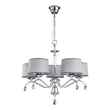 Jupiter 1604 - EG 5 CH - Kristallkrona EGIDA 5xE27/60W