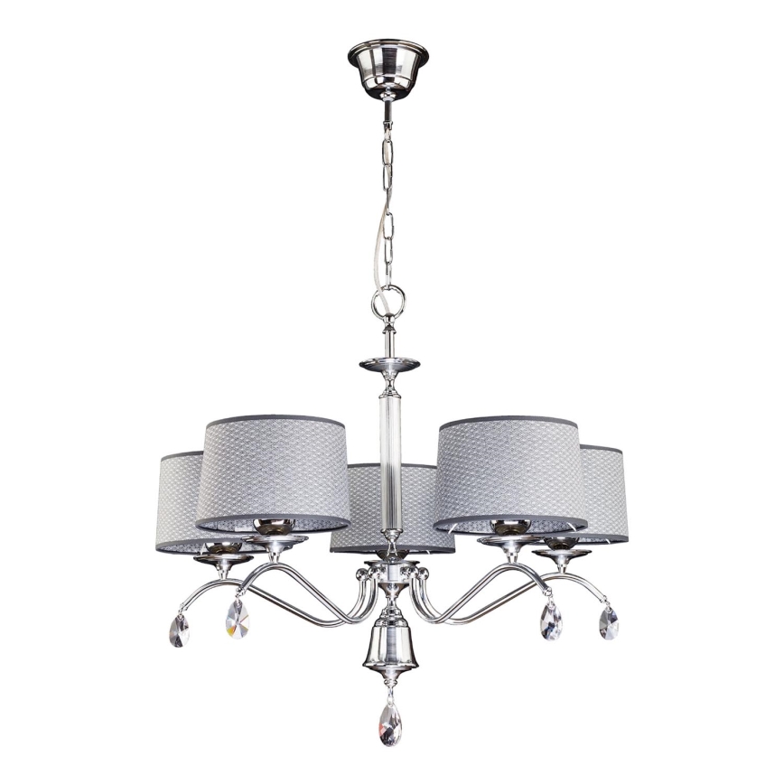 Jupiter 1604 - EG 5 CH - Kristallkrona EGIDA 5xE27/60W