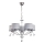 Jupiter 1604 - EG 5 CH - Kristallkrona EGIDA 5xE27/60W
