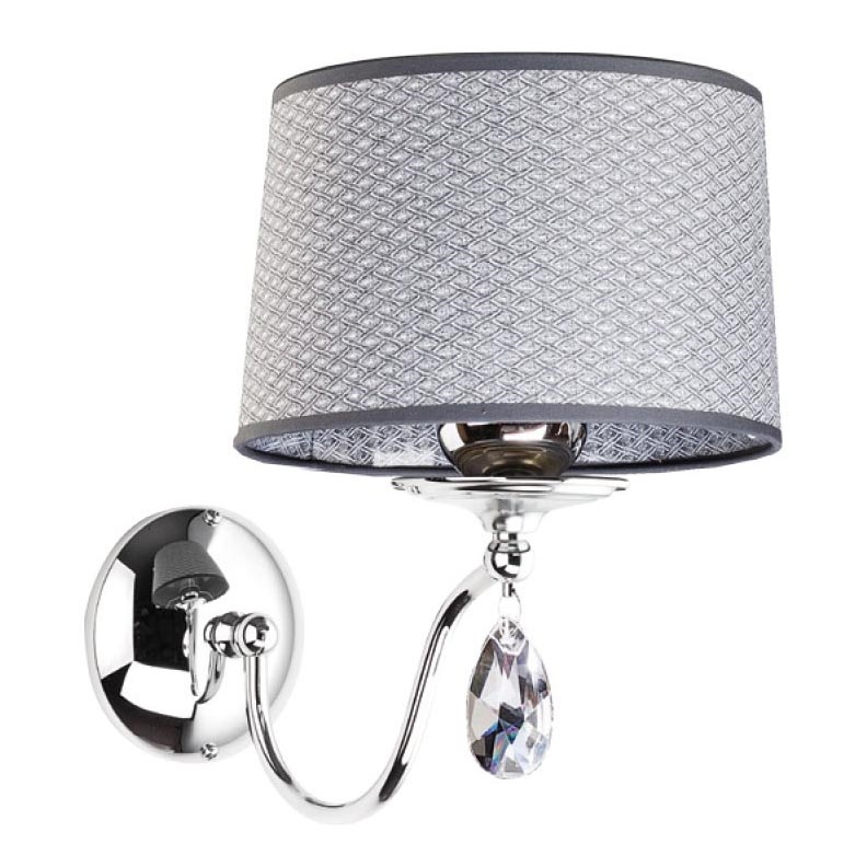 Jupiter 1607 - EG K CH - Vägglampa EGIDA 1xE27/60W/230V grå