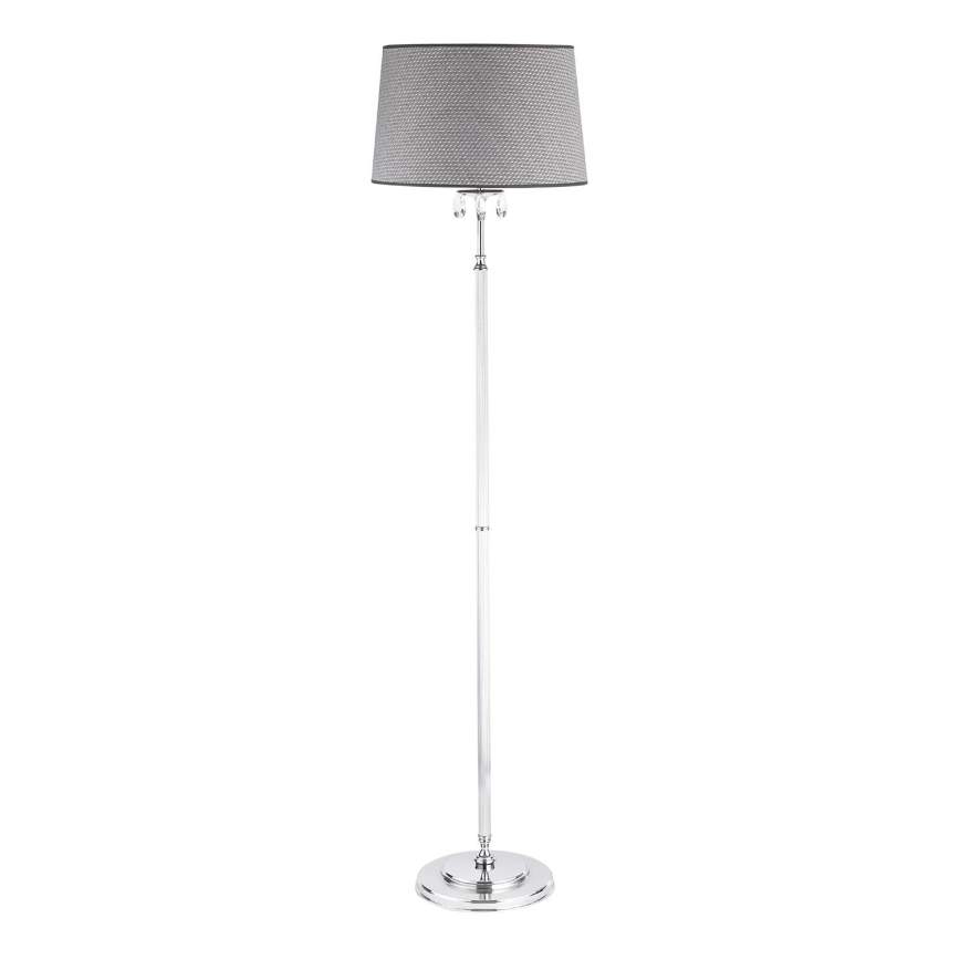 Jupiter 1609 - EG P CH - Golvlampa i kristall EGIDA 3xE27/60W/230V