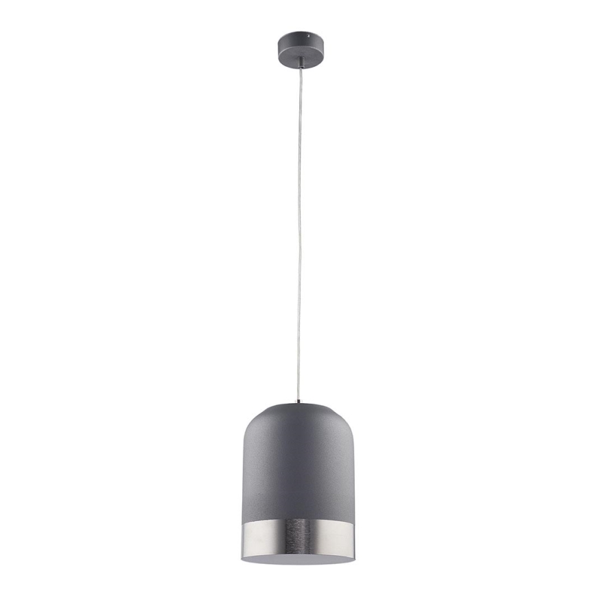 Jupiter 1649 - Ljuskrona med snöre DIXON 1xE27/60W/230V silver/vit