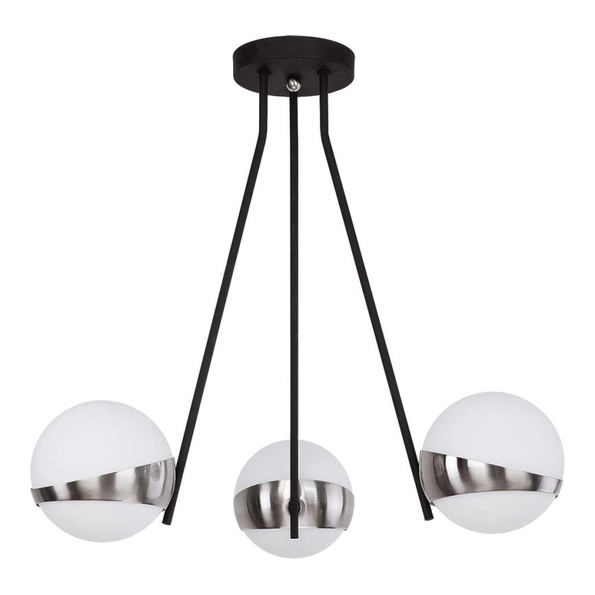 Jupiter 1714 - Pendelkrona ELFA 3xE14/40W/230V skinande krom