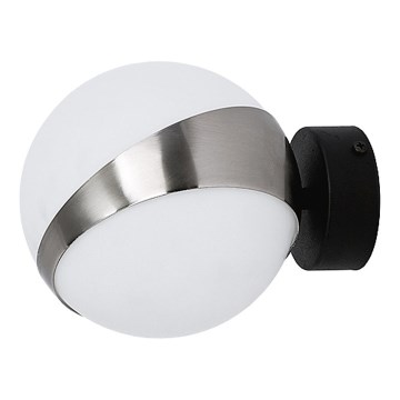 Jupiter 1716 - Vägglampa ELFA 1xE14/40W/230V skinande krom