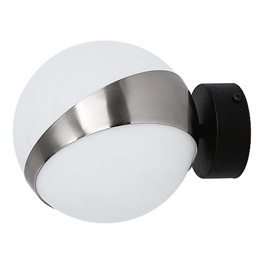 Jupiter 1716 - Vägglampa ELFA 1xE14/40W/230V skinande krom