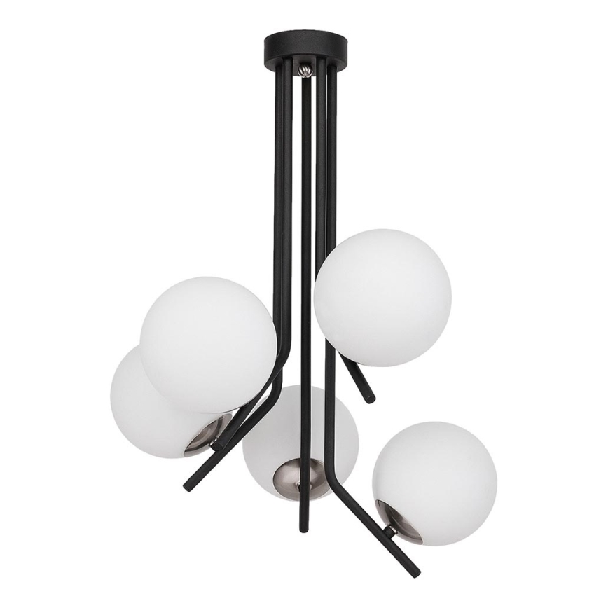 Jupiter 1737 - Pendelkrona TIM 5xE14/40W/230V skinande krom