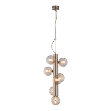 Jupiter 1808 - GO7 - Ljuskrona med snöre GRONO 7xG9/28W/230V