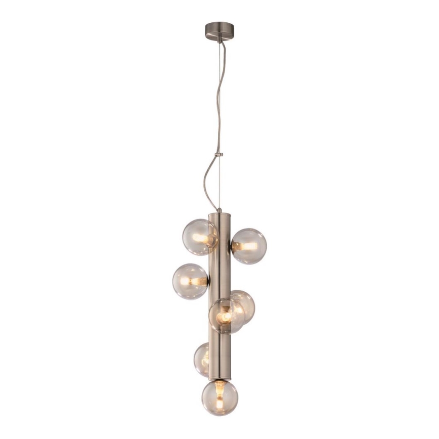 Jupiter 1808 - GO7 - Ljuskrona med snöre GRONO 7xG9/28W/230V