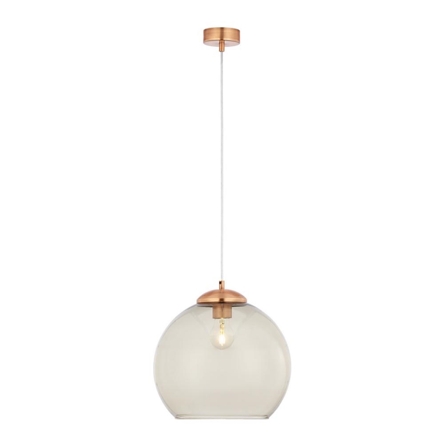Jupiter 1834 - ASTI - Ljuskrona med snöre ASTI 1xE27/60W/230V koppar