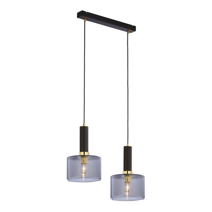 Jupiter 1850 - VA2 - Ljuskrona med snöre VANES 2xE27/60W/230V