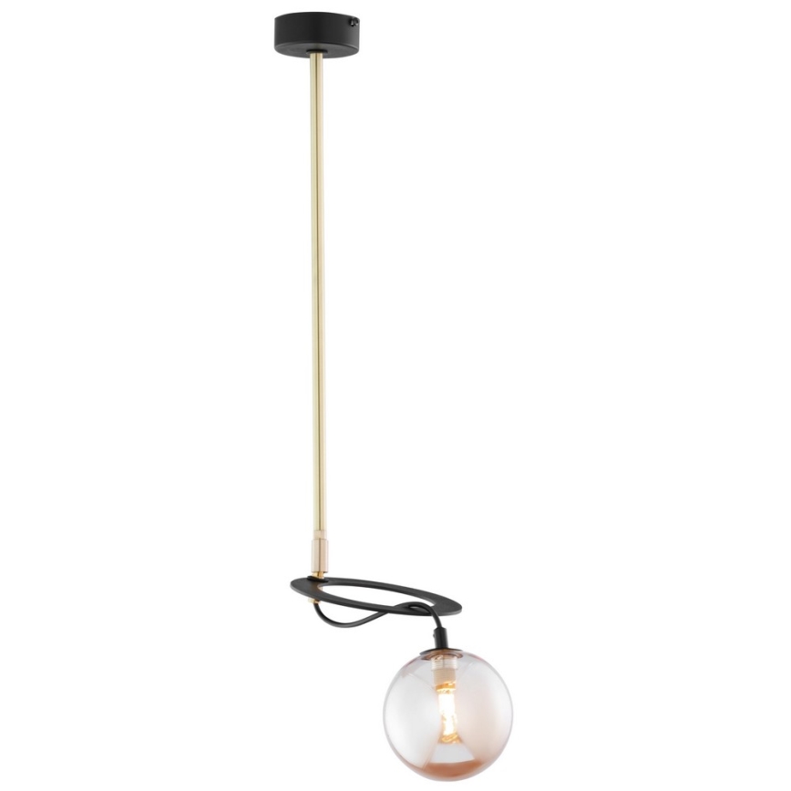 Jupiter 1890 - Upphängningsbar Ljuskrona  PLANET 1xG9/10W/230V gyllene 
