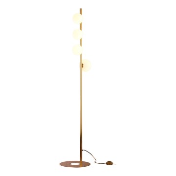 Jupiter 1924 - Golv lampa TAIDA 4xG9/40W/230V mässing