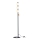 Jupiter 1929 - Golv lampa TAIDA 4xG9/40W/230V svart