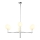 Jupiter 1935 - Pendelkrona FEME 6xG9/40W/230V skinande krom