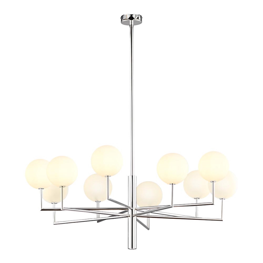 Jupiter 1936 - Pendelkrona FEME 10xG9/40W/230V skinande krom