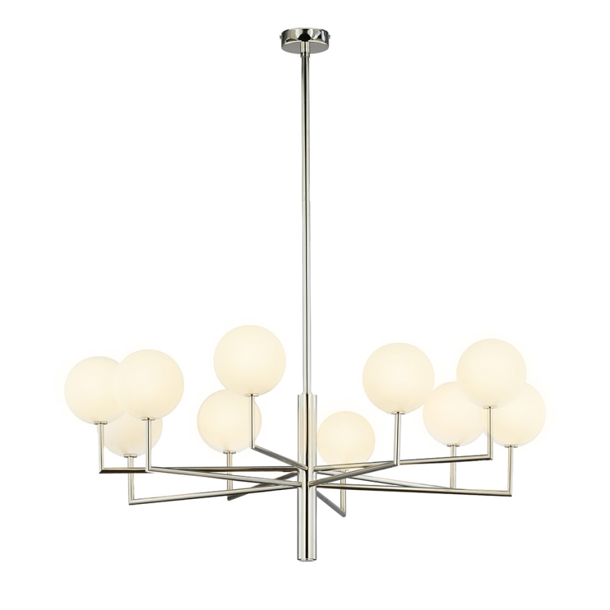 Jupiter 1936 - Pendelkrona FEME 10xG9/40W/230V skinande krom