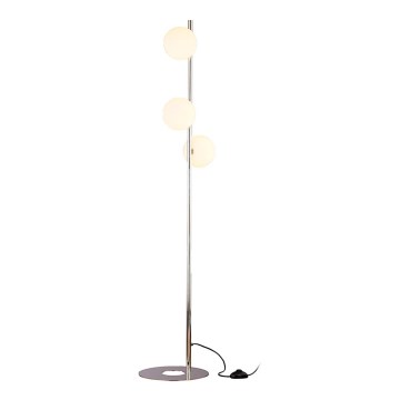 Jupiter 1939 - Golv lampa FEME 3xG9/40W/230V skinande krom