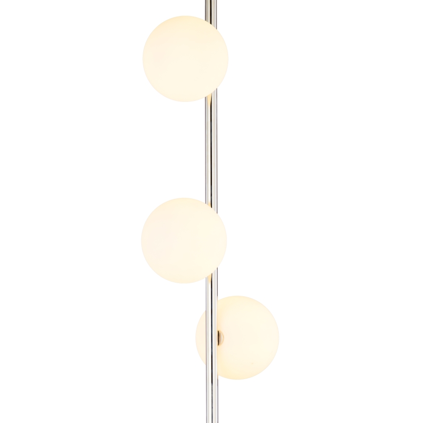 Jupiter 1939 - Golv lampa FEME 3xG9/40W/230V skinande krom