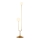 Jupiter 1945 - Golv lampa SELEN 2xG9/40W/230V gyllene