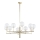 Jupiter 1976 - Pendelkrona FEME 10xG9/10W/230V guld