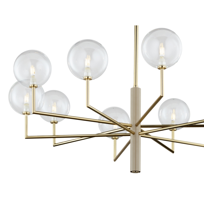 Jupiter 1976 - Pendelkrona FEME 10xG9/10W/230V guld