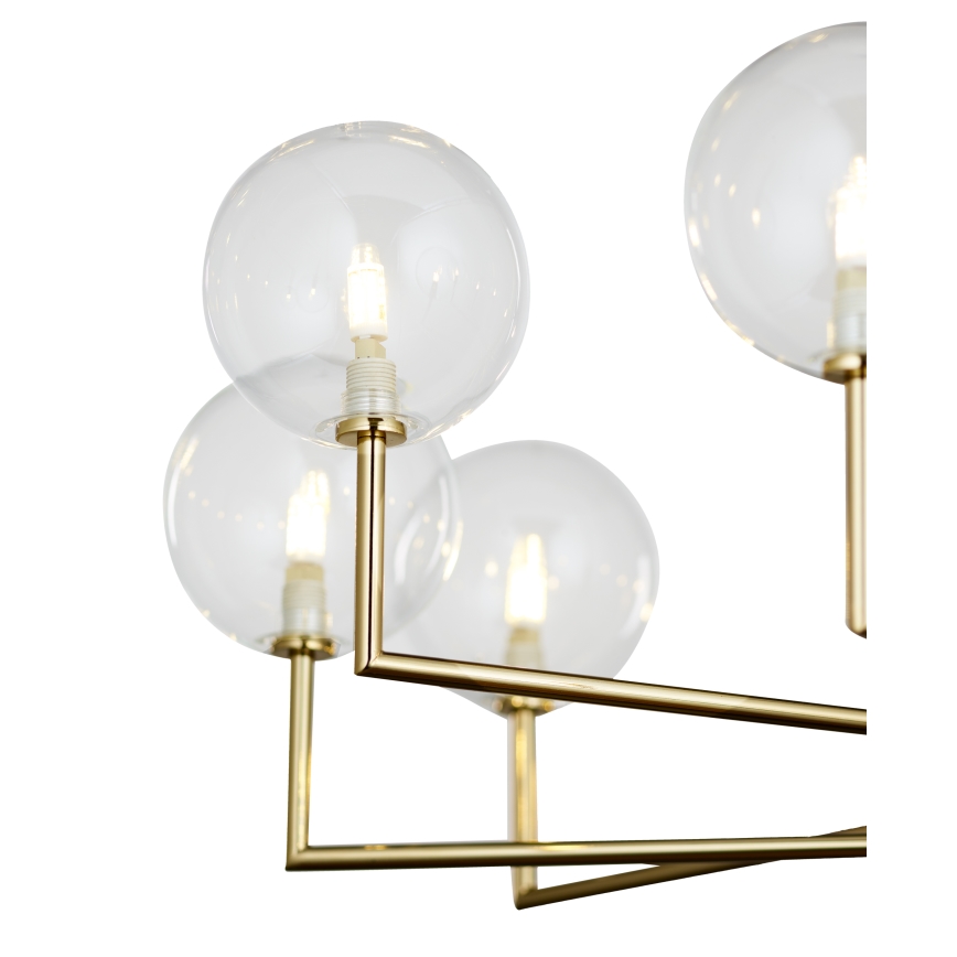 Jupiter 1976 - Pendelkrona FEME 10xG9/10W/230V guld