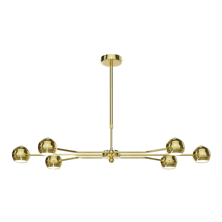 Jupiter 1978 - Pendelkrona TIANA 6xGU10/10W/230V guld
