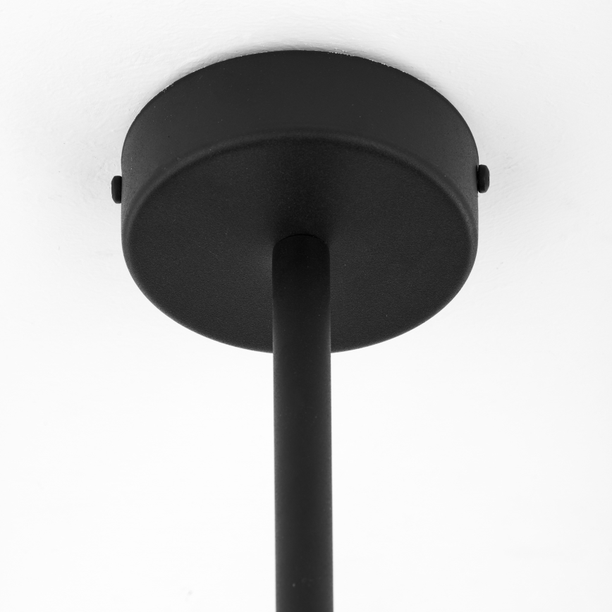 Jupiter 1998 - Pendelkrona MOKA 4xGU10/10W/230V + 4xG9/10W/230V svart/vit
