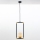 Jupiter 2024 - Ljuskrona med textilsladd ZAFRA 1xG9/10W/230V svart/guld/beige