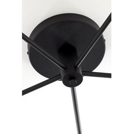 Jupiter 2048 - Ytmonterad taklampa PRATO 5xG9/14W/230V svart/rökgrå