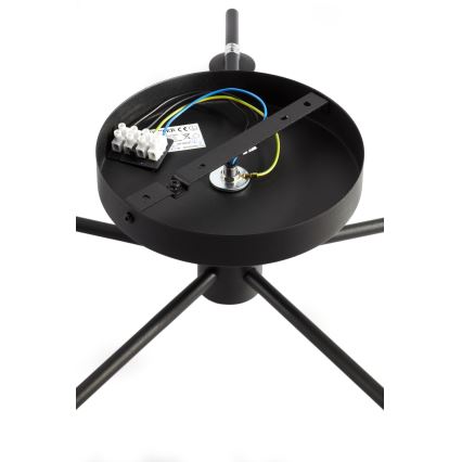 Jupiter 2049 - Ytmonterad taklampa PRATO 5xG9/14W/230V svart/vit