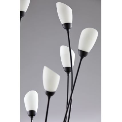 Jupiter 2058 - Golvlampa GLORIOSA 9xG9/14W/230V svart