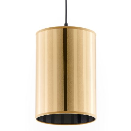 Jupiter 2090 - Pendellampa med sladd CORTINA 1xE27/15W/230V guld/svart