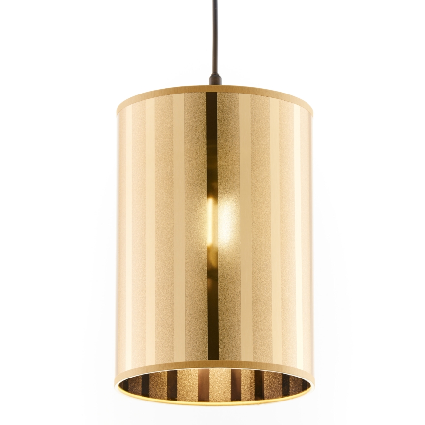 Jupiter 2090 - Pendellampa med sladd CORTINA 1xE27/15W/230V guld/svart