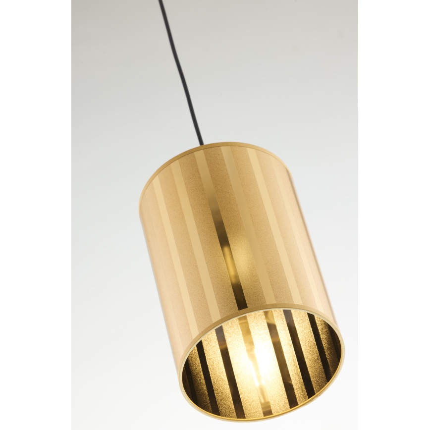 Jupiter 2090 - Pendellampa med sladd CORTINA 1xE27/15W/230V guld/svart