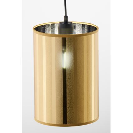 Jupiter 2090 - Pendellampa med sladd CORTINA 1xE27/15W/230V guld/svart