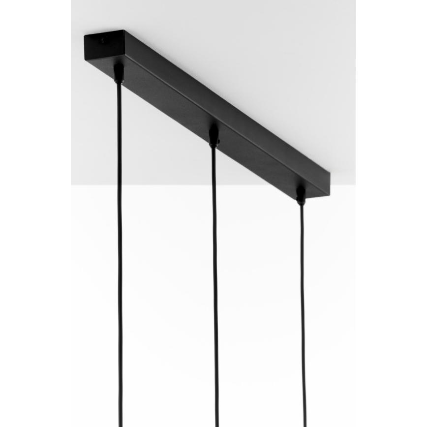 Jupiter 2092 - Takpendel på vajer CORTINA 3xE27/15W/230V guld/svart