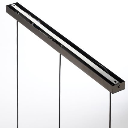 Jupiter 2092 - Takpendel på vajer CORTINA 3xE27/15W/230V guld/svart