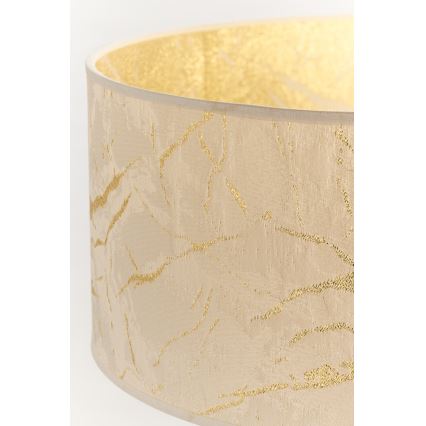 Jupiter 2112 - Bordslampa KASZMIR 1xE27/15W/230V vit/guld/marmordekor