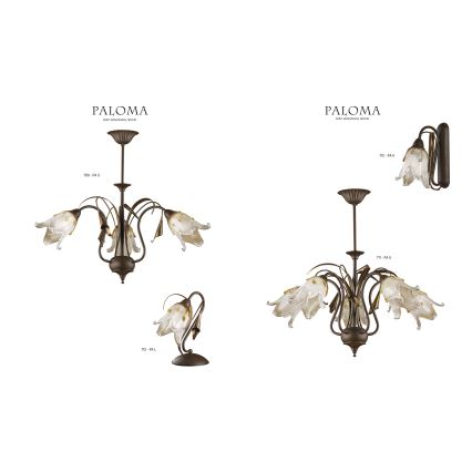 Jupiter 713 - PA L - Bordslampa PALOMA 1xE27/40W/230V