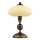 Jupiter - Bordslampa BOLERO 1xE14/40W/230V beige/brons/patina